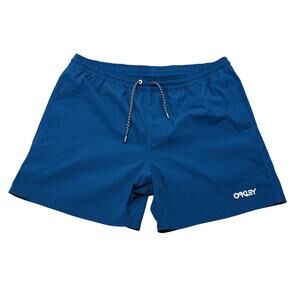 Blue Oakley Hydrolix Regular Fit Swim Trunks men’s size 2XL